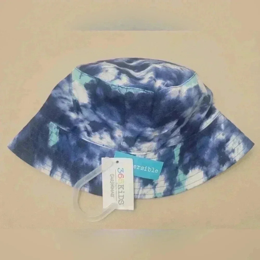 NWT *Adventure Seeker* 4-10 Yrs. Old Garanimals Bucket Hat - Tie Dye! Reversible